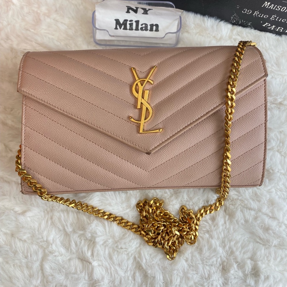 Saint Laurent Monogram Envelope